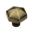 Heritage Brass Classic Hexagon Cabinet Knob