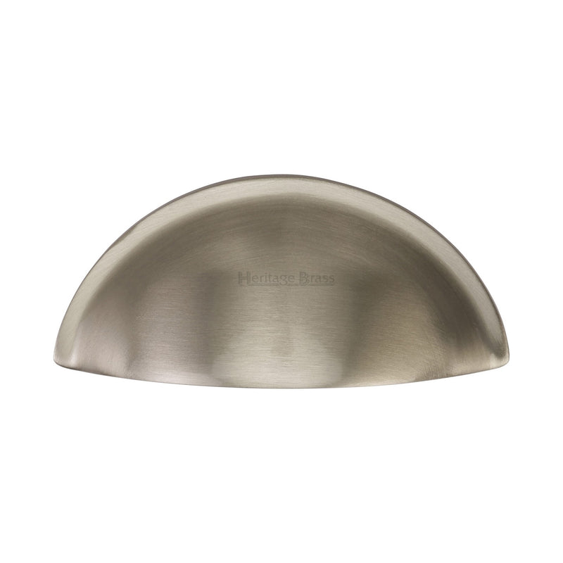 Heritage Brass Half Moon Cabinet Drawer Pull