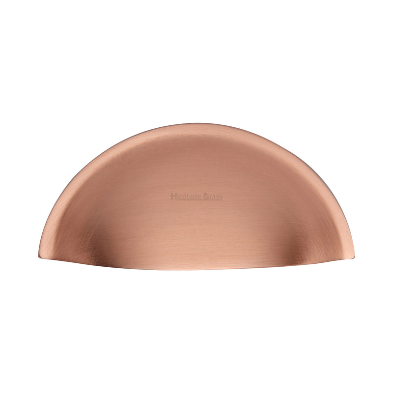 Heritage Brass Half Moon Cabinet Drawer Pull