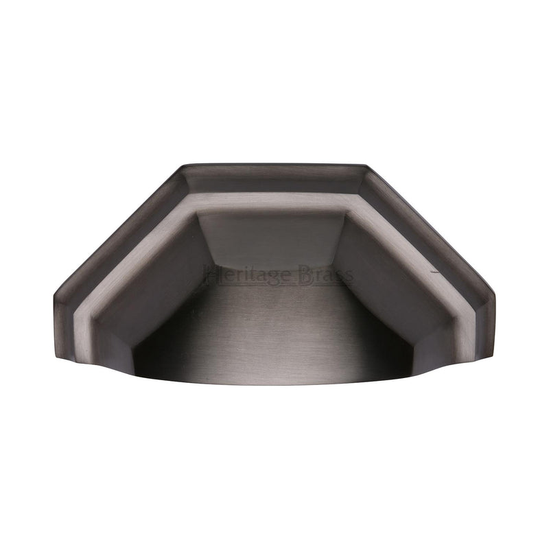 Heritage Brass Deco Cabinet Drawer Pull