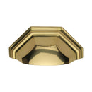 Heritage Brass Deco Cabinet Drawer Pull