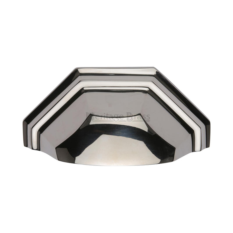 Heritage Brass Deco Cabinet Drawer Pull
