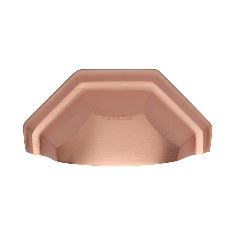 Heritage Brass Deco Cabinet Drawer Pull