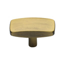 Heritage Brass Rectangular Cabinet Knob