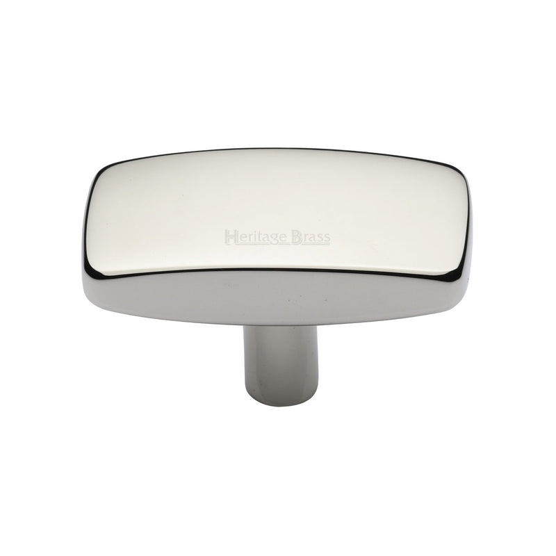 Heritage Brass Rectangular Cabinet Knob