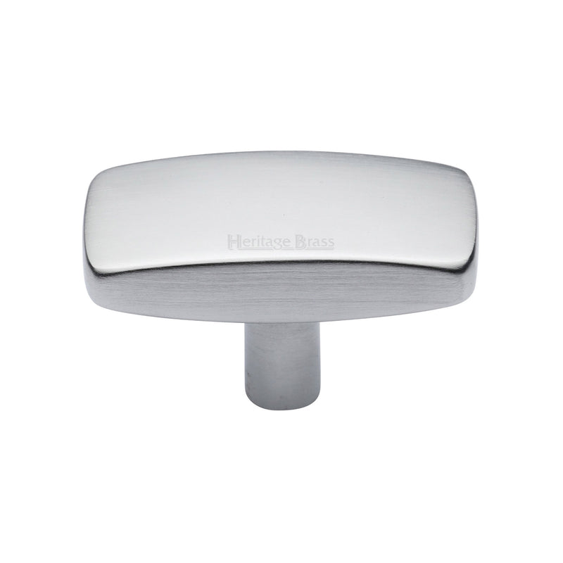 Heritage Brass Rectangular Cabinet Knob