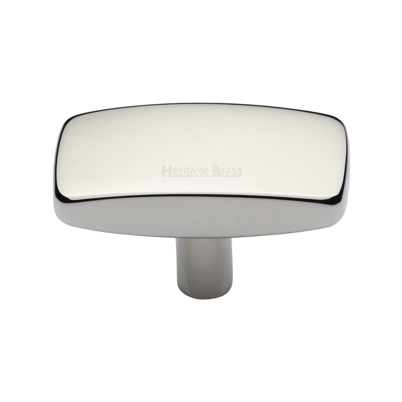 Heritage Brass Rectangular Cabinet Knob