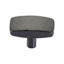 Heritage Brass Rectangular Hammered Cabinet Knob