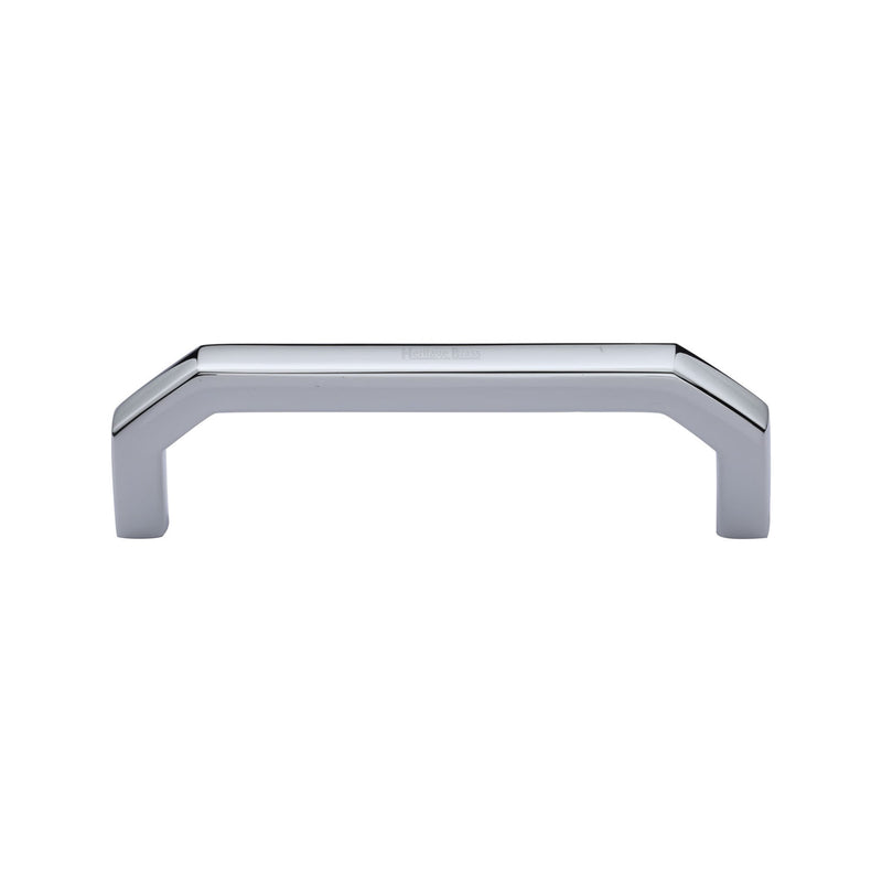 Heritage Brass Hex Angular Cabinet Pull Handle