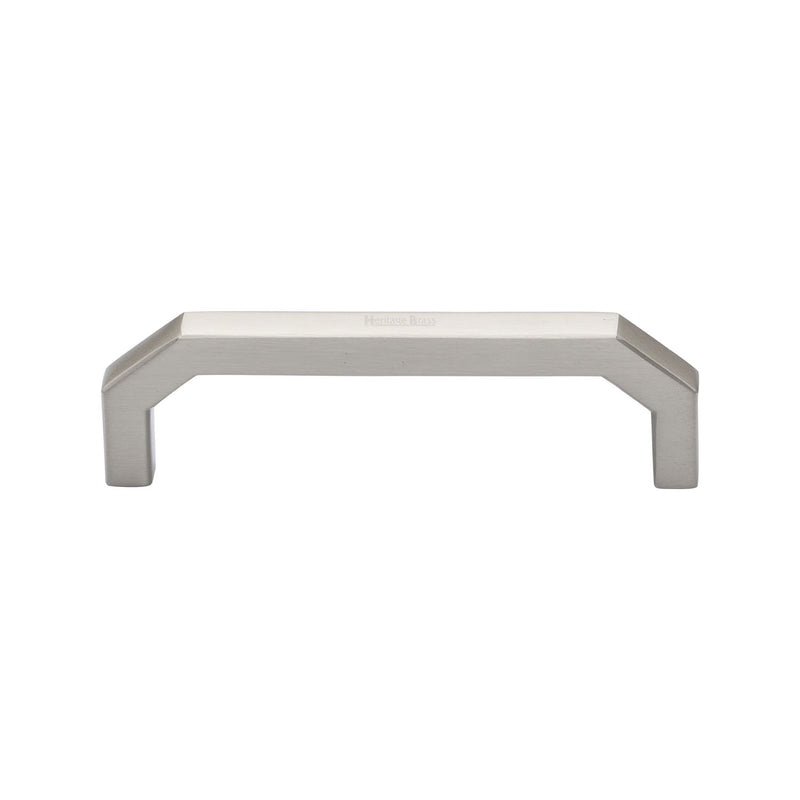 Heritage Brass Hex Angular Cabinet Pull Handle