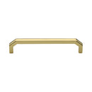 Heritage Brass Hex Angular Cabinet Pull Handle