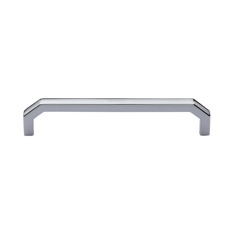 Heritage Brass Hex Angular Cabinet Pull Handle