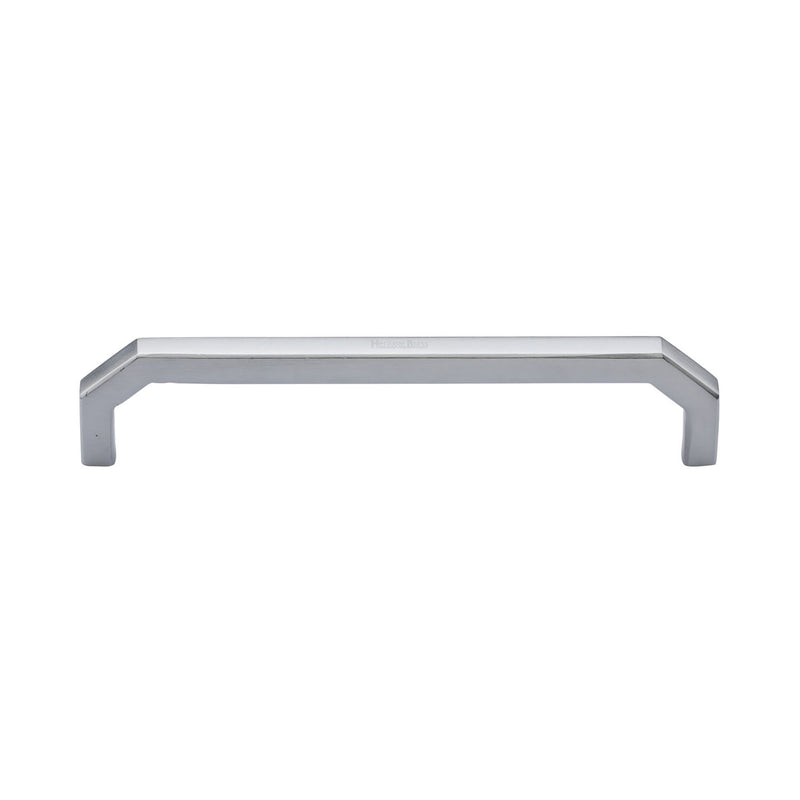 Heritage Brass Hex Angular Cabinet Pull Handle