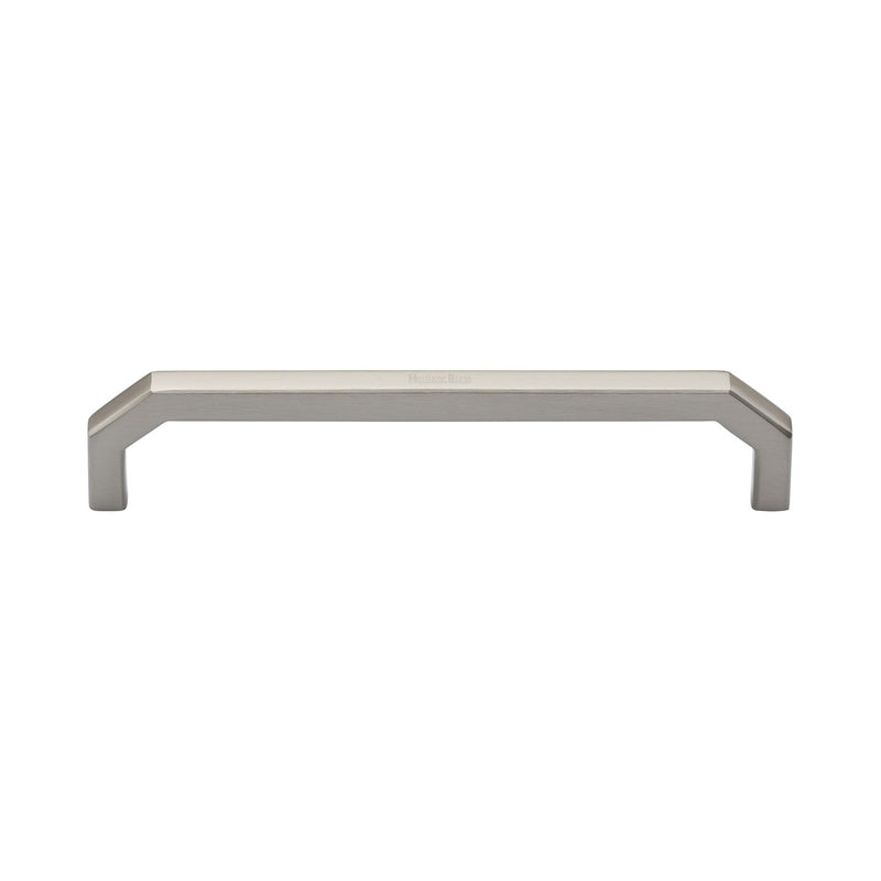 Heritage Brass Hex Angular Cabinet Pull Handle