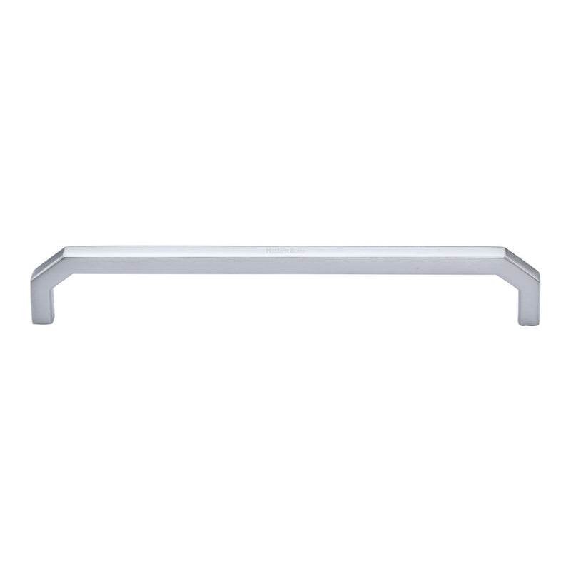 Heritage Brass Hex Angular Cabinet Pull Handle