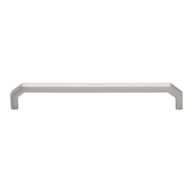 Heritage Brass Hex Angular Cabinet Pull Handle