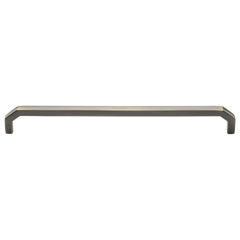 Heritage Brass Hex Angular Cabinet Pull Handle