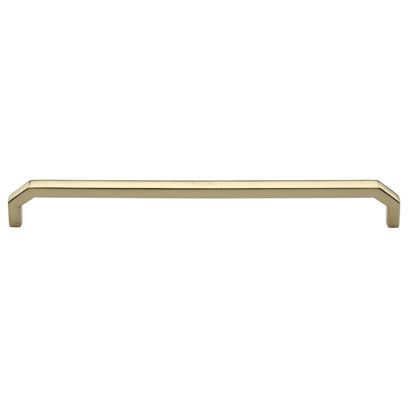 Heritage Brass Hex Angular Cabinet Pull Handle
