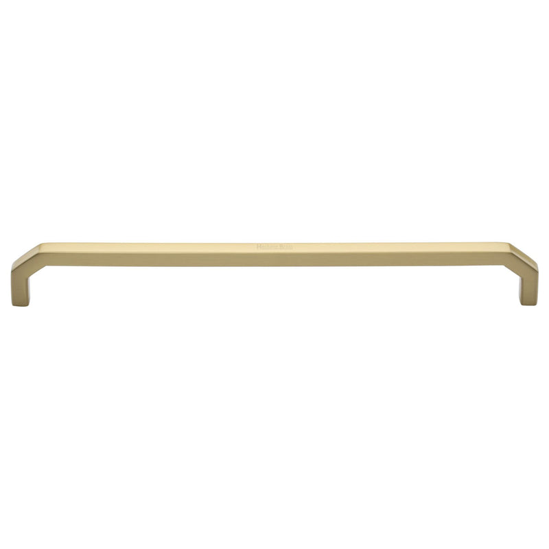 Heritage Brass Hex Angular Cabinet Pull Handle