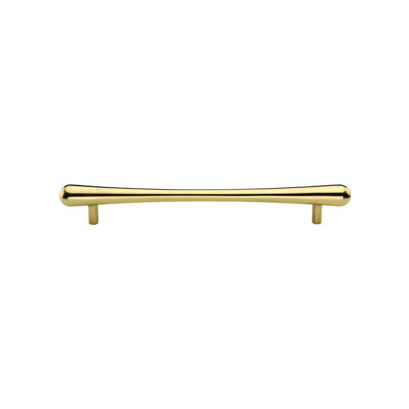 Heritage Brass T-Bar Raindrop Cabinet Pull Handle