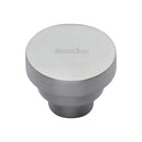 Heritage Brass Round Stepped Cabinet Knob