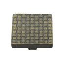 Heritage Brass Square Weave Cabinet Knob