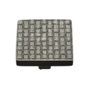 Heritage Brass Square Weave Cabinet Knob