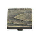 Heritage Brass Square Pine Cabinet Knob