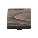 Heritage Brass Square Pine Cabinet Knob