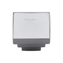 Heritage Brass Square Stepped Cabinet Knob