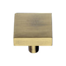 Heritage Brass Square Design Cabinet Knob