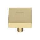 Heritage Brass Square Design Cabinet Knob