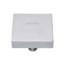 Heritage Brass Square Design Cabinet Knob