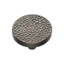 Heritage Brass Round Stingray Cabinet Knob