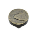 Heritage Brass Round Pine Cabinet Knob