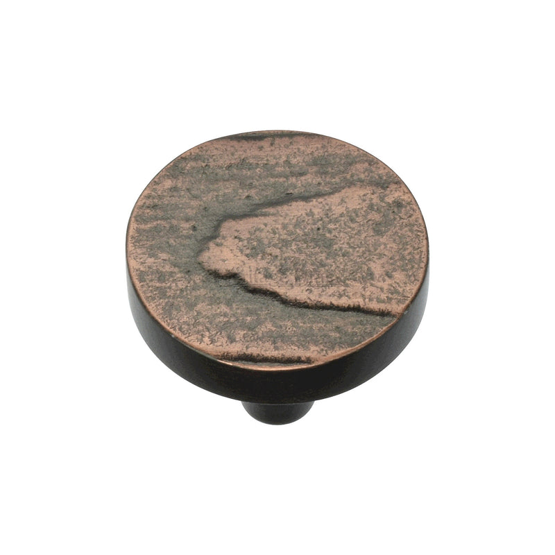 Heritage Brass Round Pine Cabinet Knob