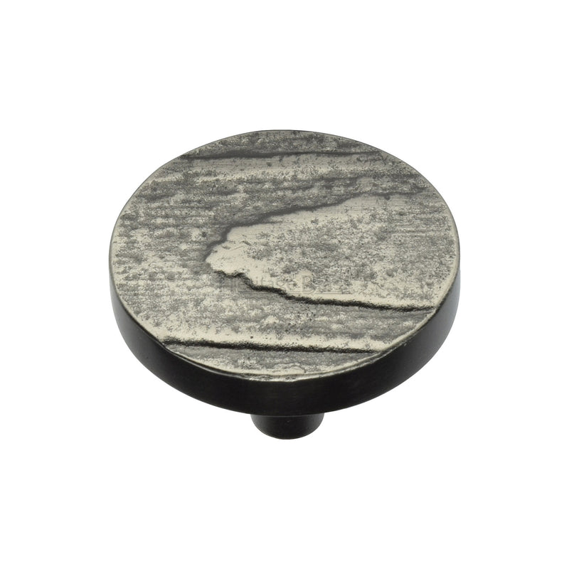 Heritage Brass Round Pine Cabinet Knob