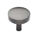 Heritage Brass Domed Disc Cabinet Knob
