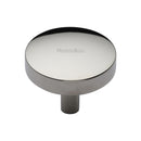 Heritage Brass Domed Disc Cabinet Knob