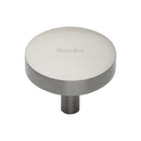 Heritage Brass Domed Disc Cabinet Knob