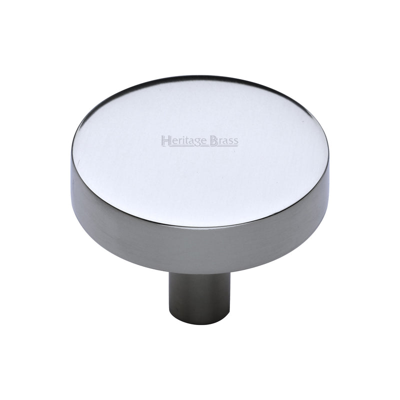 Heritage Brass Disc Cabinet Knob