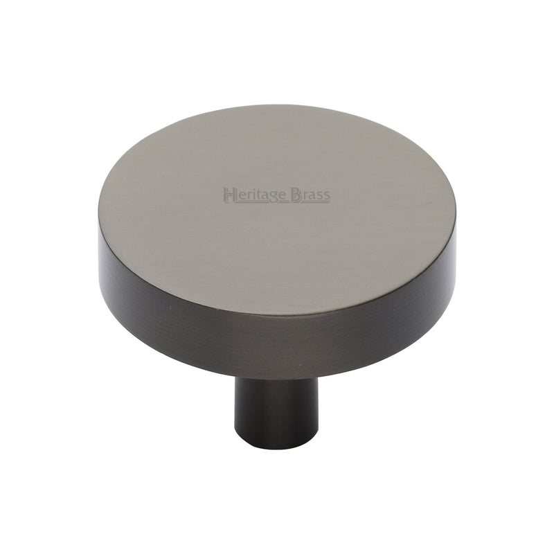 Heritage Brass Disc Cabinet Knob