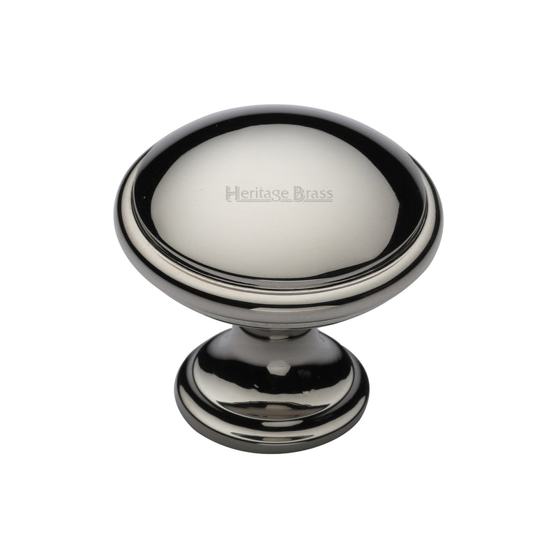 Heritage Brass Domed Cabinet Knob