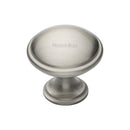 Heritage Brass Domed Cabinet Knob