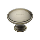 Heritage Brass Domed Cabinet Knob