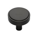 Heritage Brass Stepped Disc Cabinet Knob