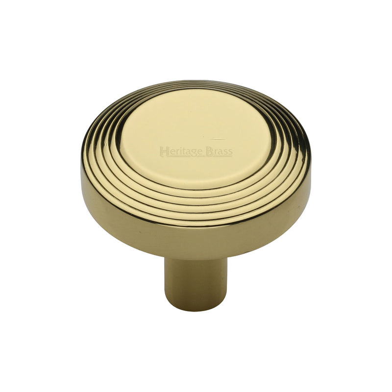 Heritage Brass Ridge Cabinet Knob