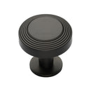 Heritage Brass Ridge Cabinet Knob with Rose