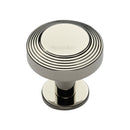 Heritage Brass Ridge Cabinet Knob with Rose