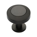 Heritage Brass Ridge Cabinet Knob with Rose